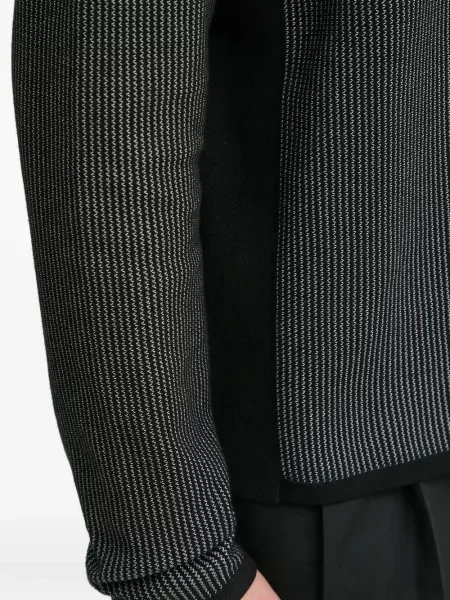 Pulover Rag & Bone cu decolteu în U negru