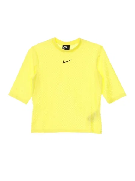Koszulka Nike z siateczką żółta