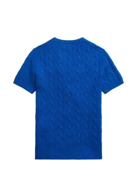 Matlasat sneakerși Polo Ralph Lauren cu autograf de catifea cord albastru