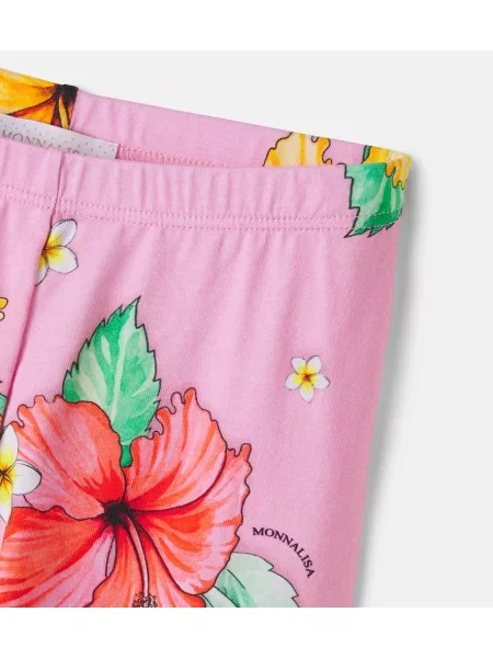 Gyerek leggings Monnalisa rózsaszín