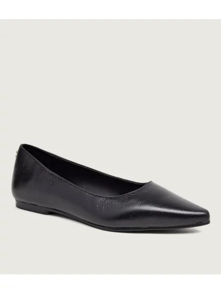 HUGO De piele balerini negru