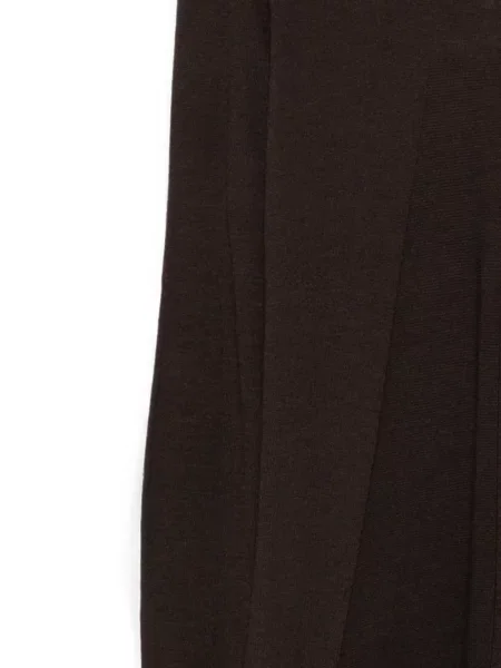 Pulover Rick Owens cu decolteu rotund maro