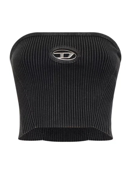 Top Diesel z dżerseju czarny