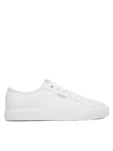 Teniși Calvin Klein Vulc Laceup Cv alb
