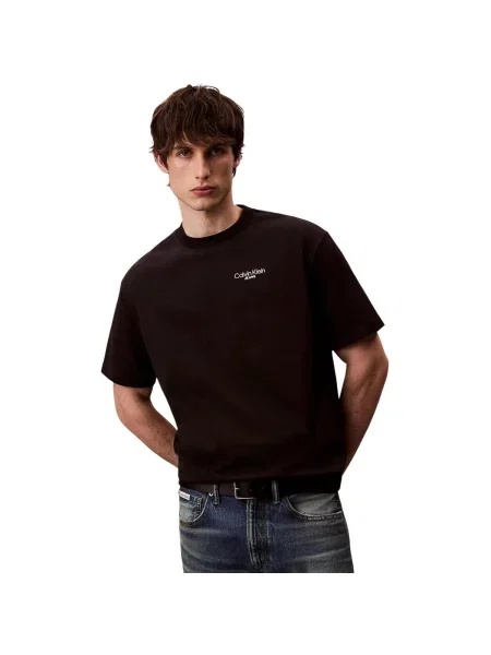 Calvin Klein Jeans Tričko / bílá černá