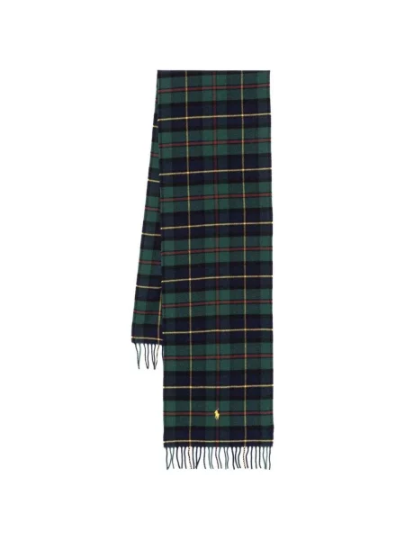 Fular Polo Ralph Lauren de lână verde