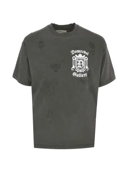 Tricou Domrebel cu imagine gri