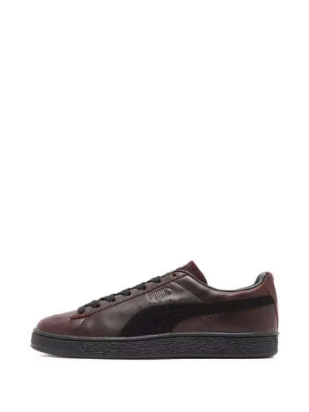 Sneakerși Puma Suede din piele de căprioară maro
