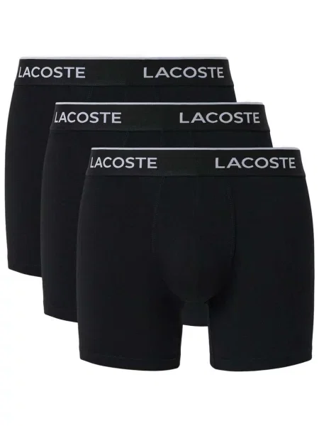 Boxeri Lacoste stretch negru