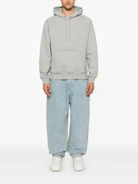 Hanorac cu glugă Carhartt Wip gri