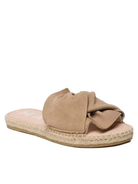 Manebi Espadrilky Sandals With Knot W JK béžová