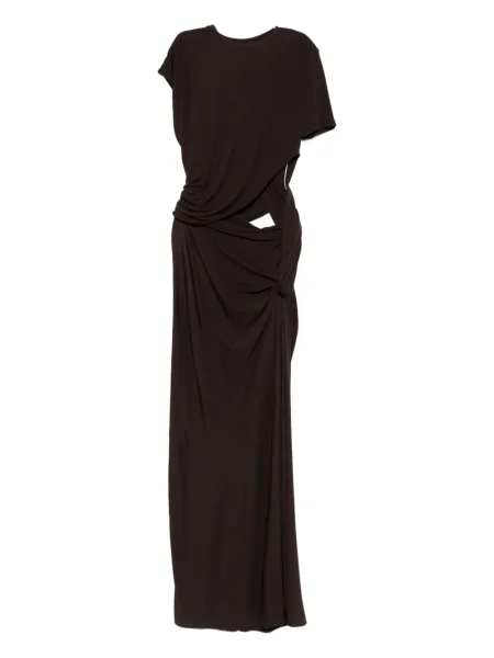 Rochie maxi Christopher Esber de costum maro