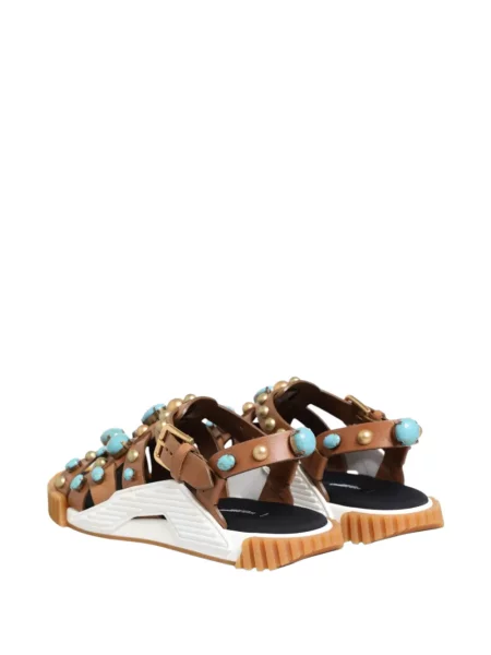 Sandale Dolce & Gabbana cu tepi maro