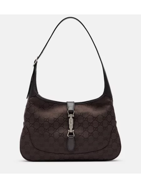 Geantă Gucci din canvas maro