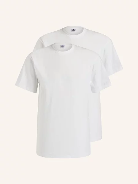 Ragman T-Shirt 2 Szt. weiss biała