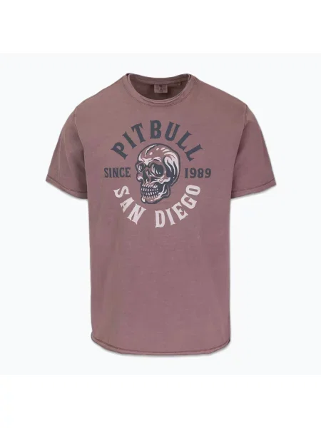 Футболка Pitbull West Coast бордовая