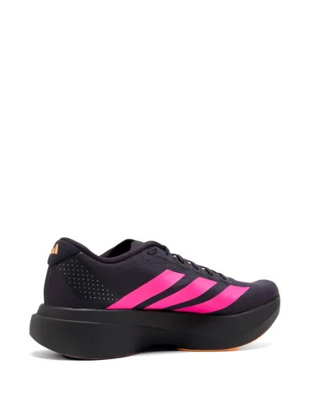Sneakerși Adidas Adizero alergare cu motiv cu inimi de catifea cord roșu