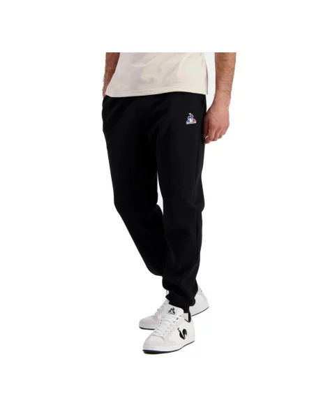 Luźne spodnie dresowe Le Coq Sportif Essentiel czarne
