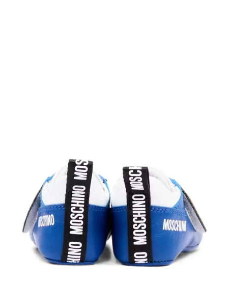 Sneakersy dziecięce Moschino niebieskie