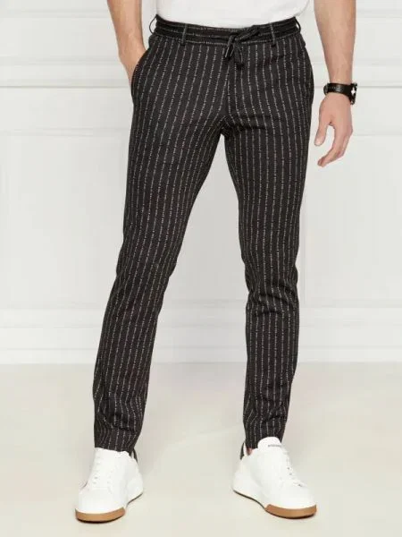 Karl Lagerfeld Pantaloni TROUSERS PACE negru