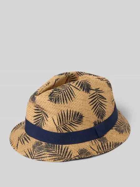 Kapelusz z wzorem na całej powierzchni model TRILBY' Müller Headwear granatowy