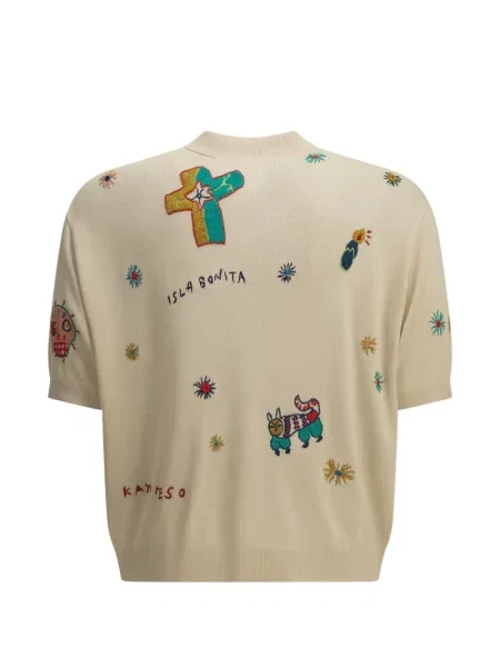 Tricou polo Kapital cu broderie