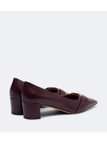 Pantofi cu toc Ferragamo din piele