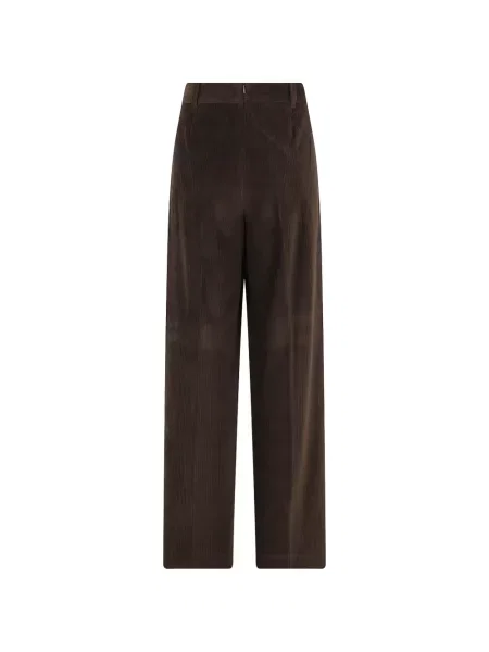 Pantaloni Circolo 1901 de catifea cord maro