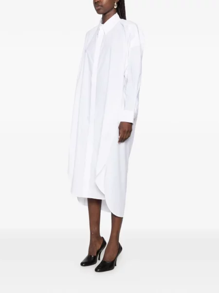 Rochie midi The Frankie Shop alb