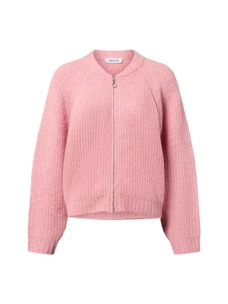 EDITED Kardigan z zawartością wełny Rani Kobiety marmurkowy 34 różowy