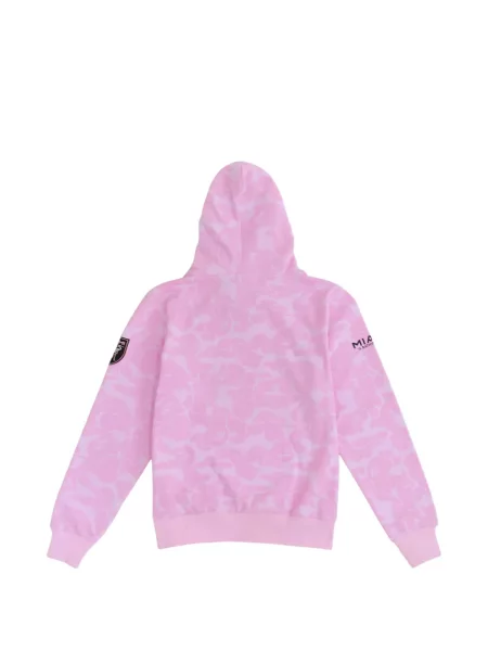 Hanorac cu glugă A Bathing Ape® roz