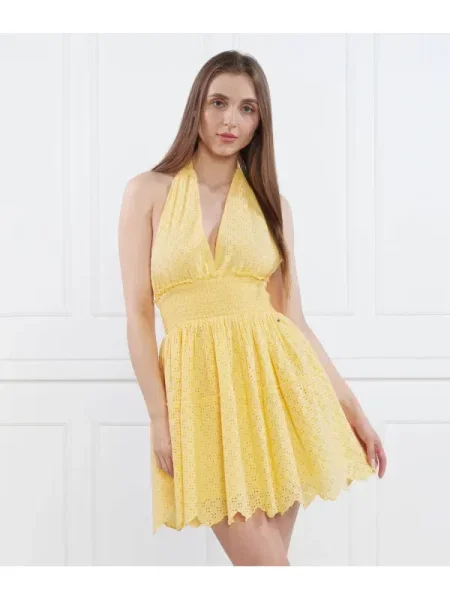 Pepe Jeans London Rochie CADY galben