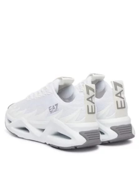Sneakersy Emporio Armani biela