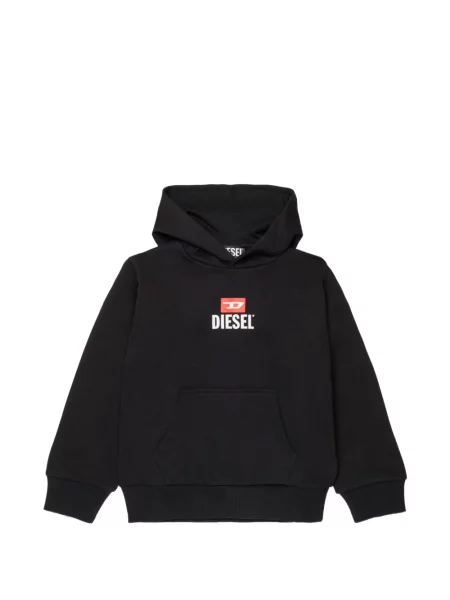 Bluza z kapturem dziecięca Diesel czarna