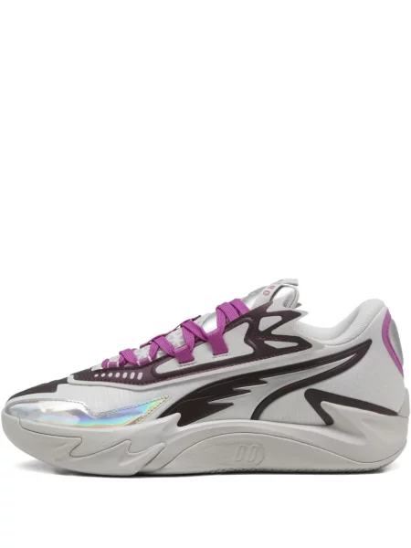 Sneakerși Puma cu pene gri