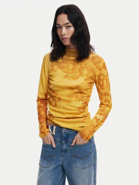 Desigual Golf Ottawa żółty