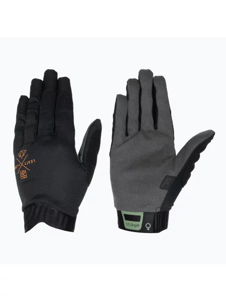 Rękawiczki rowerowe Leatt MTB GripR W stealth czarne