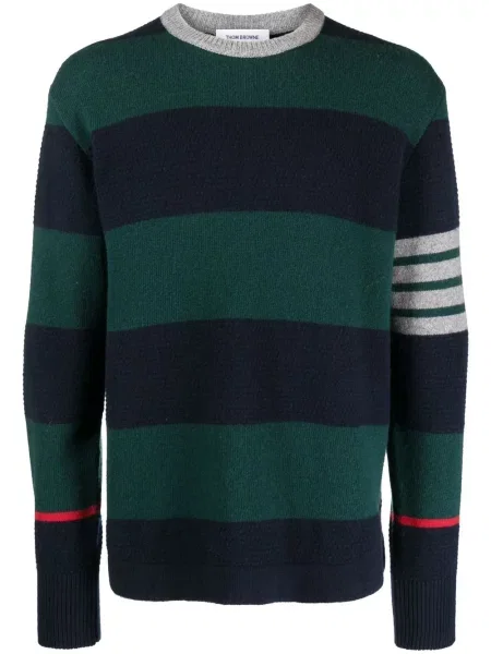 Pulover Thom Browne tricotate verde