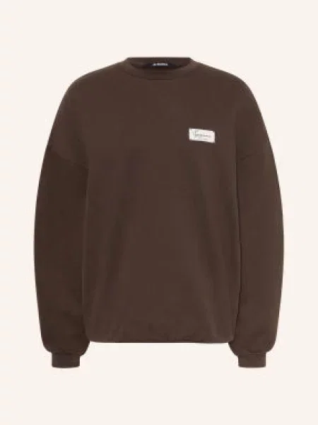 Jacquemus Bluza Le Sweatshirt Montaigne braun
