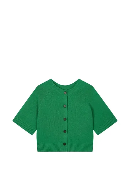 Cardigan Tomboy scurt verde