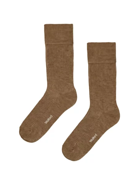 Șosete Wolford stretch maro