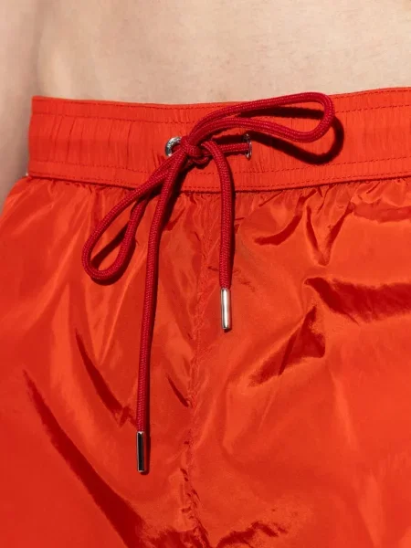 Slip de baie Moncler cu autograf roșu