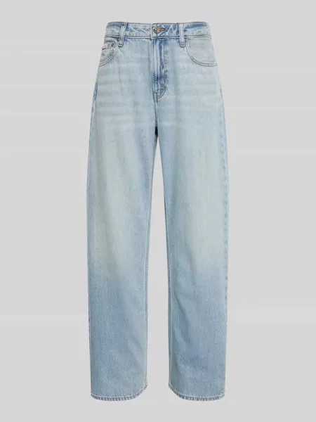 Jeansy o kroju straight fit z czystej bawełny Calvin Klein Jeans