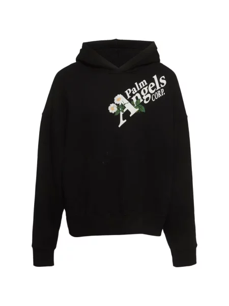 Hanorac cu glugă Palm Angels negru