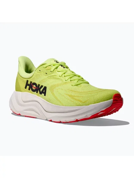 Мъжки обувки за бягане HOKA Arahi 8 neon yuzu/neon flame жълто