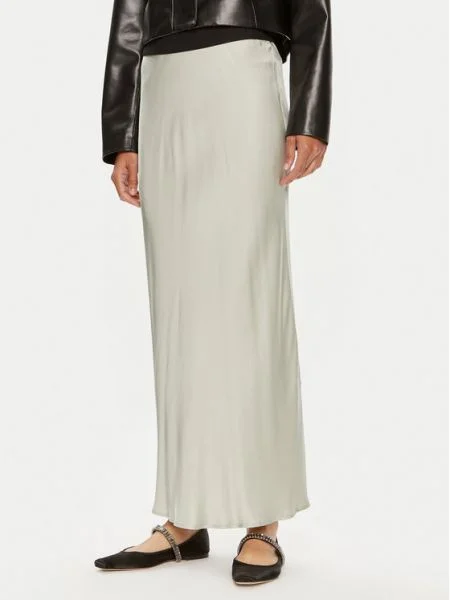 Midi sukňa Clea TT sivá