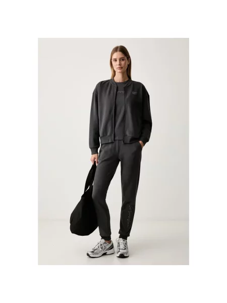 Spodnie dresowe Emporio Armani Ea7 szare