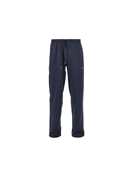 Spodnie dresowe Emporio Armani Ea7 niebieskie