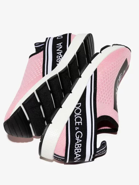 Sneakersy dziecięce Dolce And Gabbana różowe