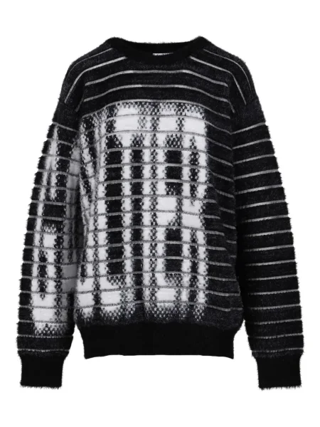 Pulover Jean Paul Gaultier cu dungi negru
